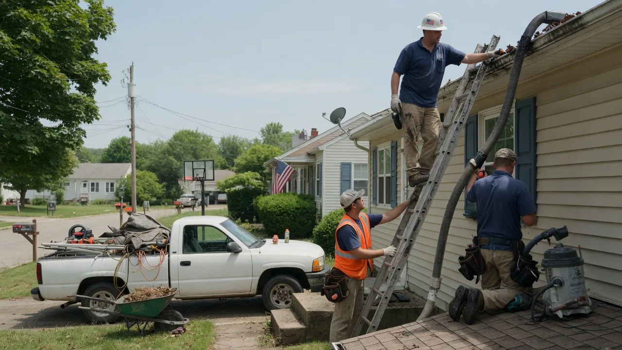 Gutter Installation in Amanda, OH near me